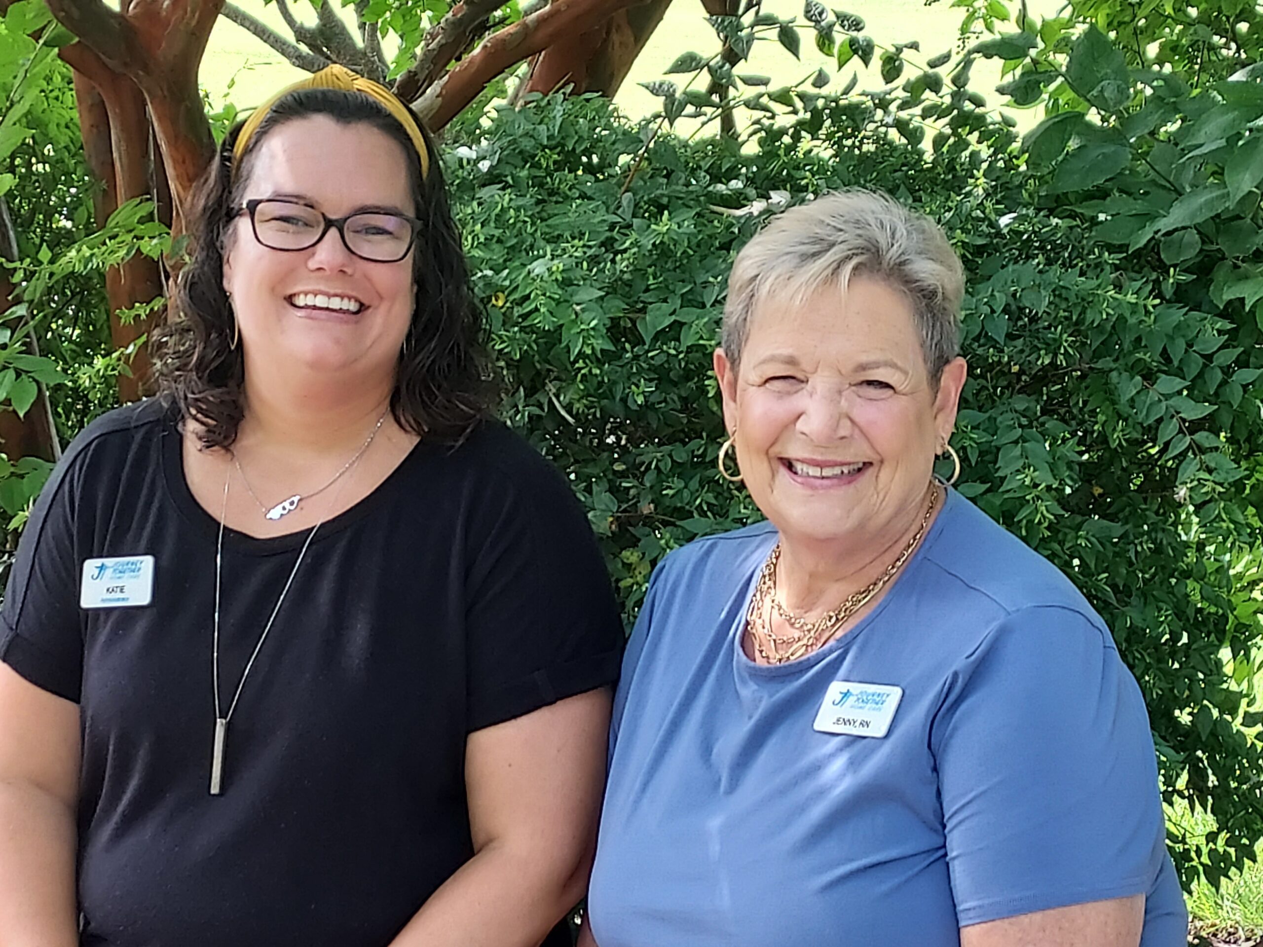Katie Davis (Owner, Administrator) and Jenny Thomas-Wright (RN) Katie Davis (Owner, Administrator) and Jenny Thomas-Wright (RN)